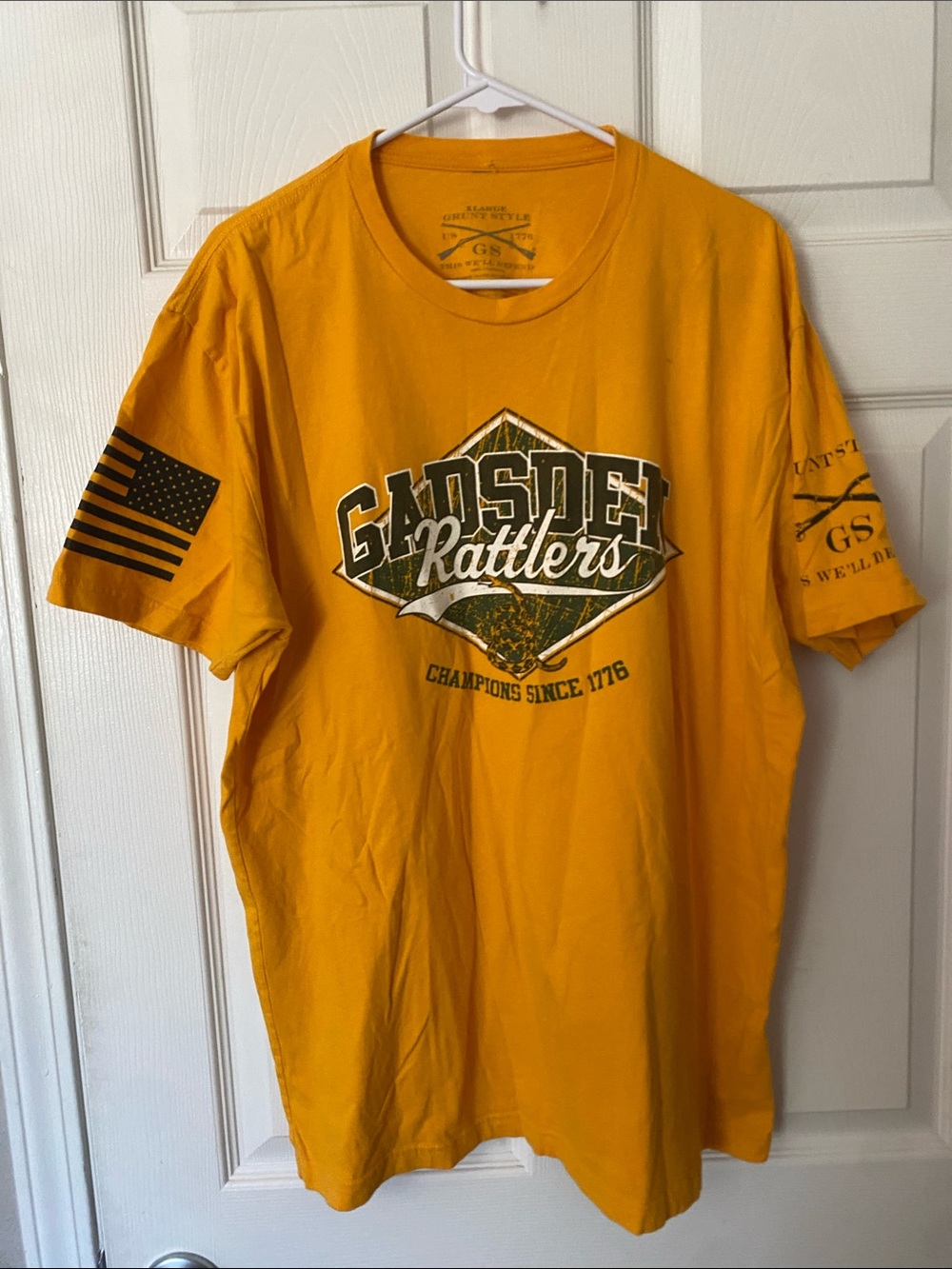 Grunt Style Yellow Gadsden Rattlers Short Sleeve Tee